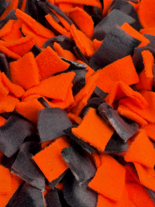 Black and Orange Snuffle Mat